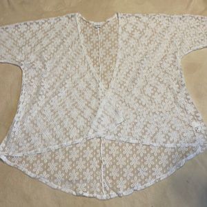 Lace coverup